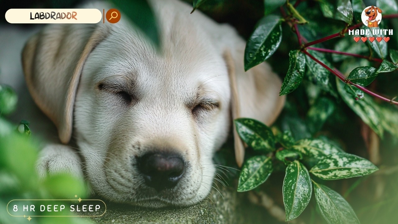 Labrador Puppy Sleeps Here 🐶💤 | 4.5 Hour Calming Dog Music (No Ads)