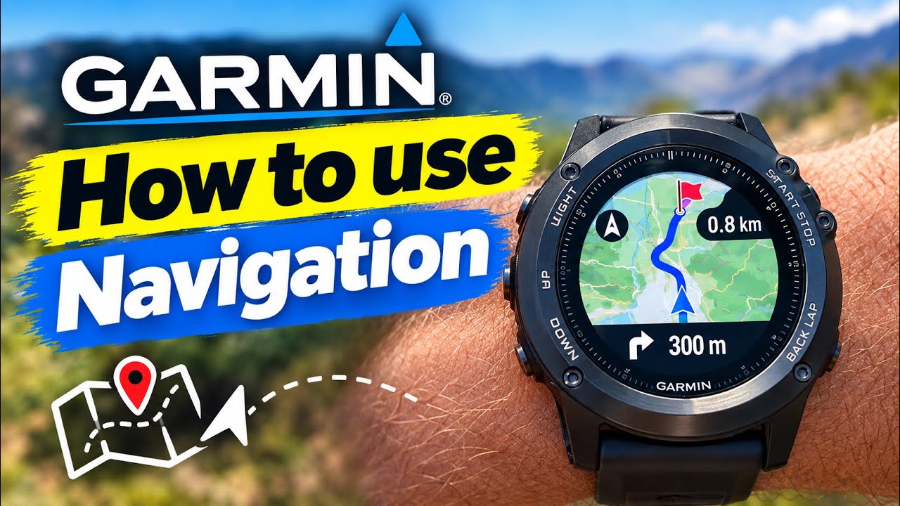 Garmin Fenix -  Navigation