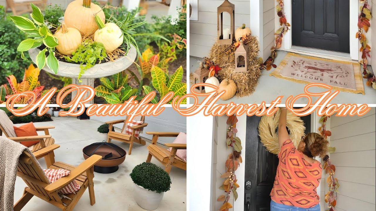 Outdoor Harvest Decor: Make Your Home Look Amazing This Fall!