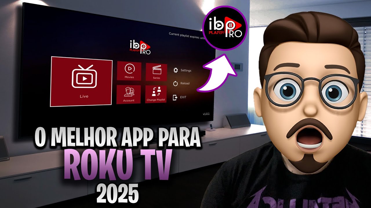 IBO PLAYER PRO! O MELHOR APP PARA ROKU TV - MÉTODO 2025