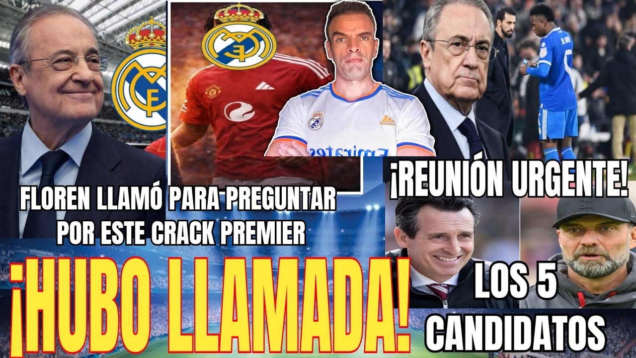 💥HUBO LLAMADA | Florentino dispuesto a fichar a este crack de la Premier para el R.Madrid 