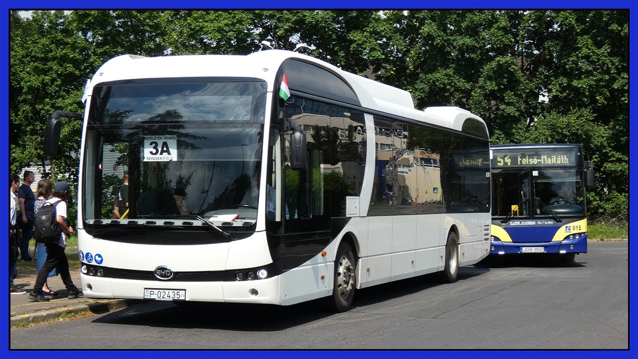 Utazás az MVK elektromos BYD tesztbuszával a 3A vonalon + az AFF-691 hagyja el végleg Miskolcot