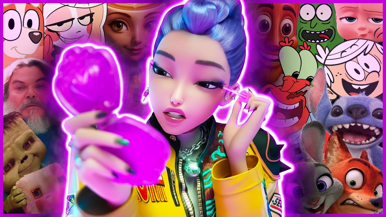 KPop Demon Hunters — Как это делается (Фильмы, мультфильмы и ОБЛОЖКА Brainrot)