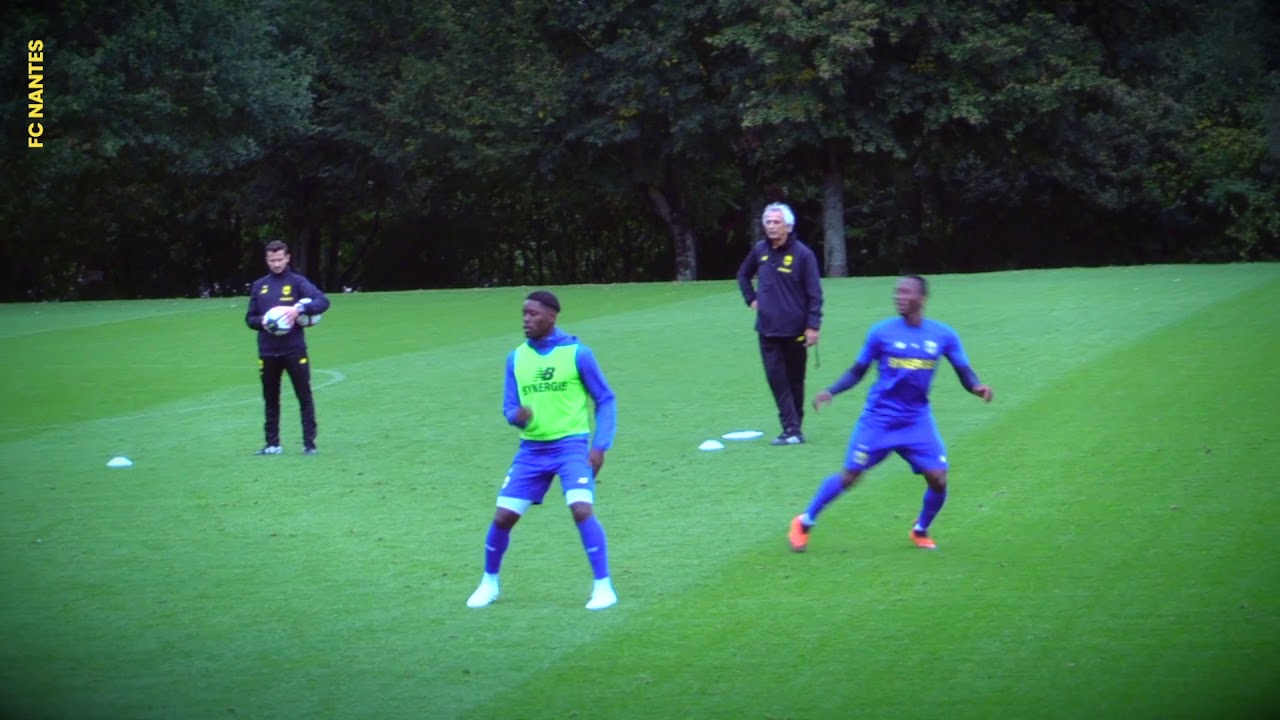Les images du premier entra&icirc;nement de Vahid Halilhodzic