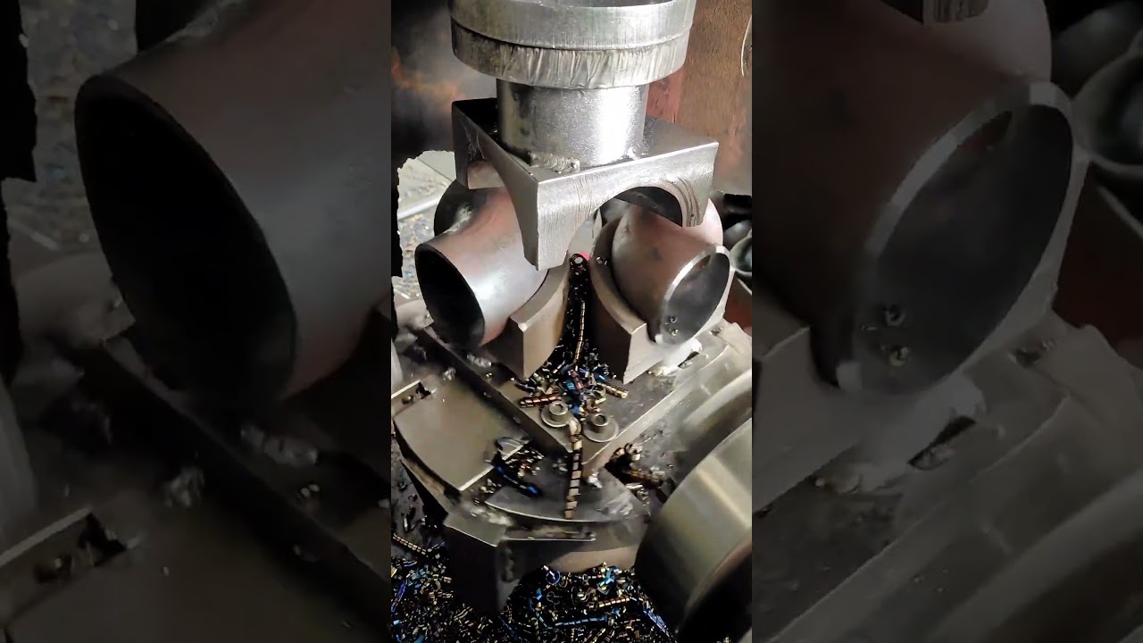 Pipe elbows, pipes & all kinds of pipe fittings in stock! #pipelining #factorydirect #machine