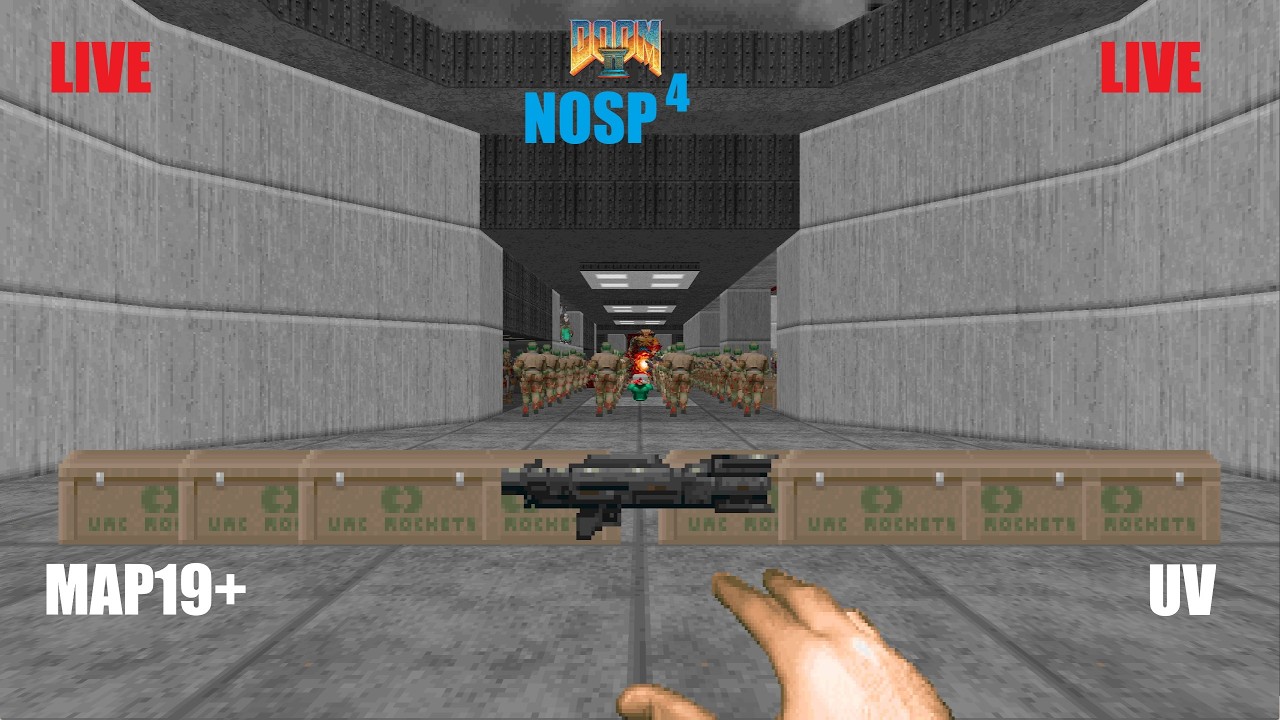 Live - DoomII - NOSP4: Map 19+