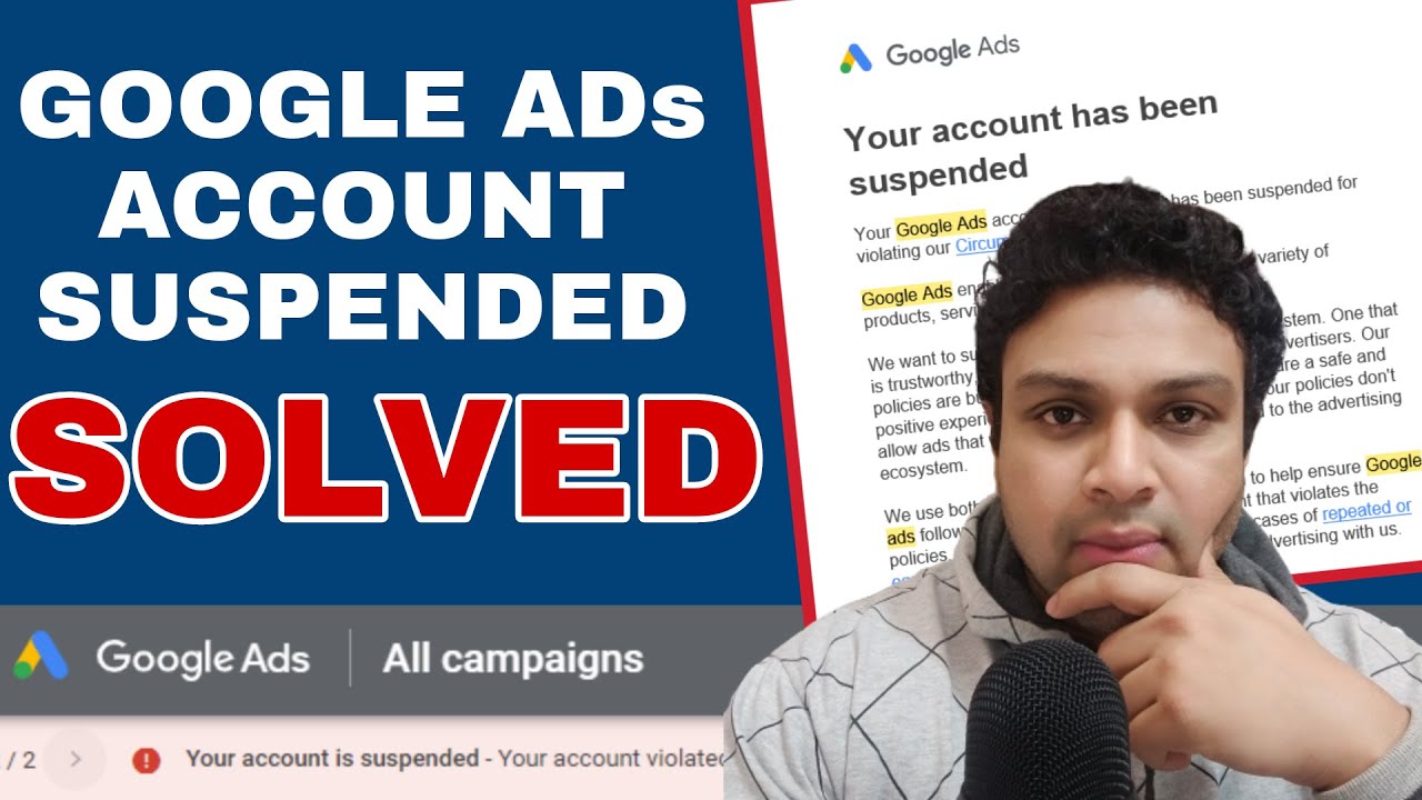 How to promote affiliate products on google ads | Google ads account suspended