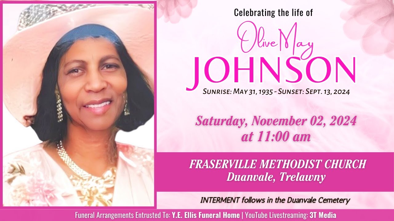 Celebrating the Life of Olive May Johnson