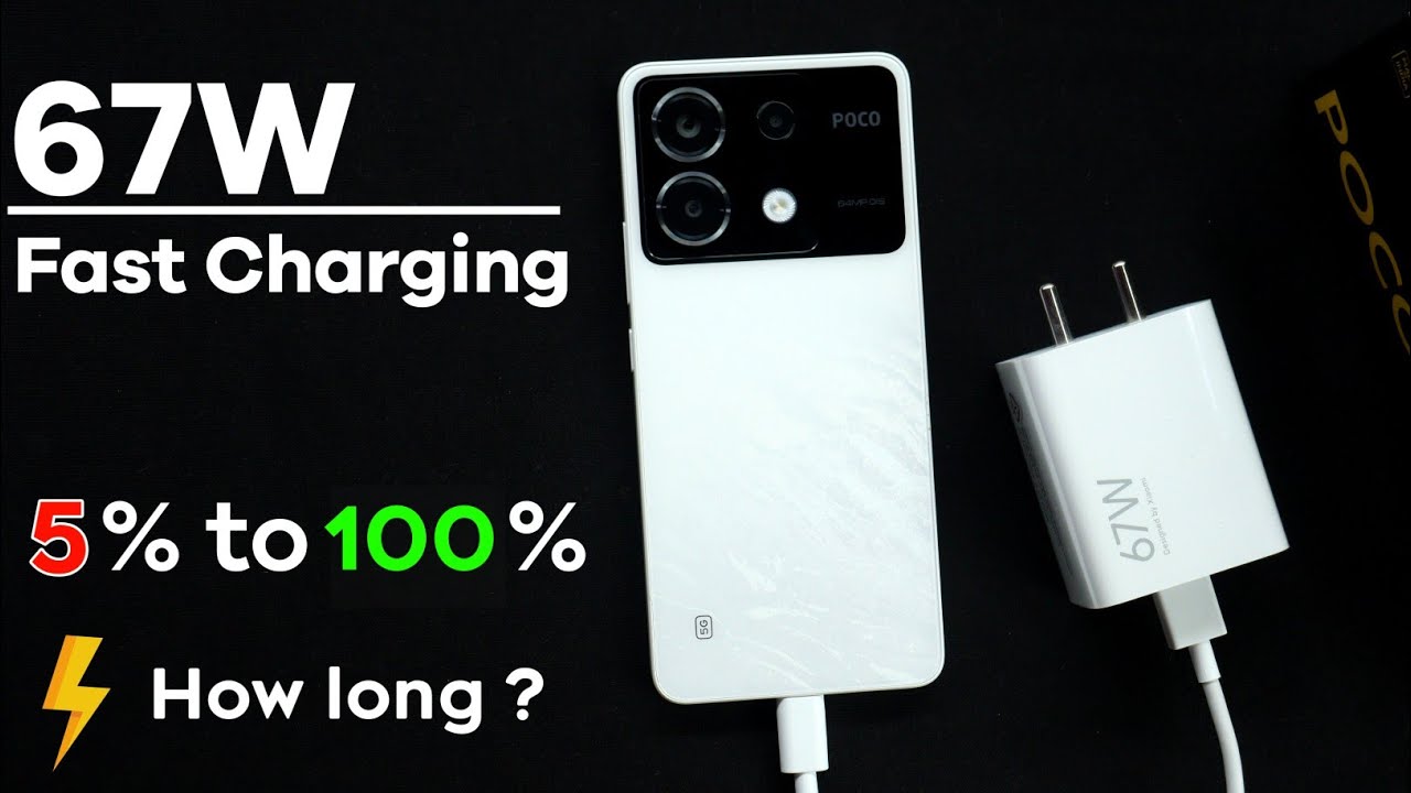 POCO X6 5G Charging Test | full Battery charged time 0% to 100% | Poco x6 5g battery draining test