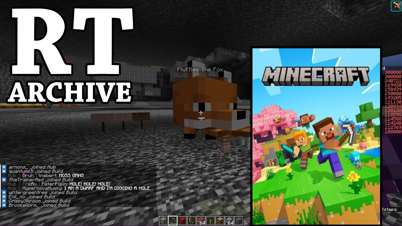 RTGame Streams: Minecraft: Digging a hole [2]