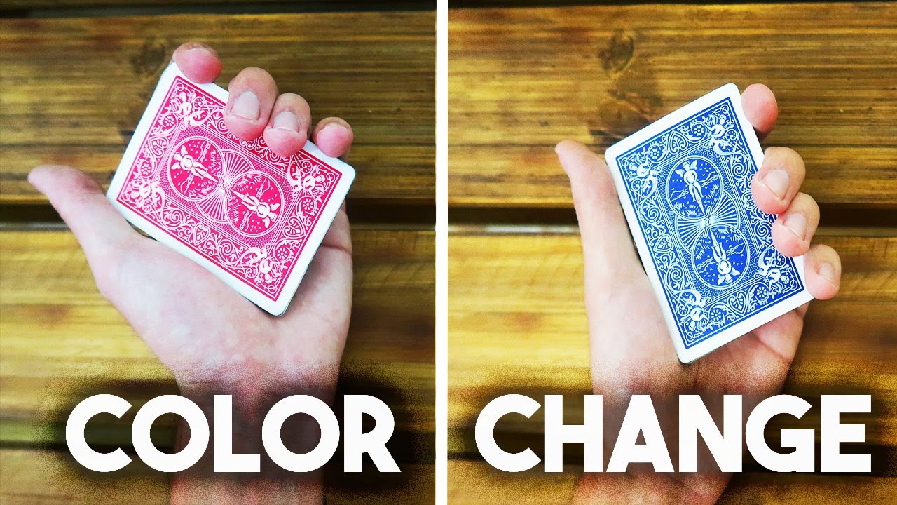 TOUR DU CHANGEMENT DE COULEUR FACILE ET IMPRESSIONNANT !