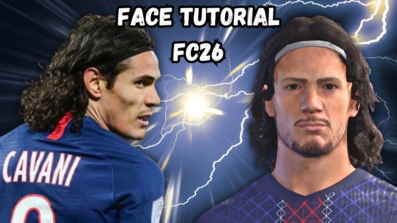 Create Cavani face - FC26
