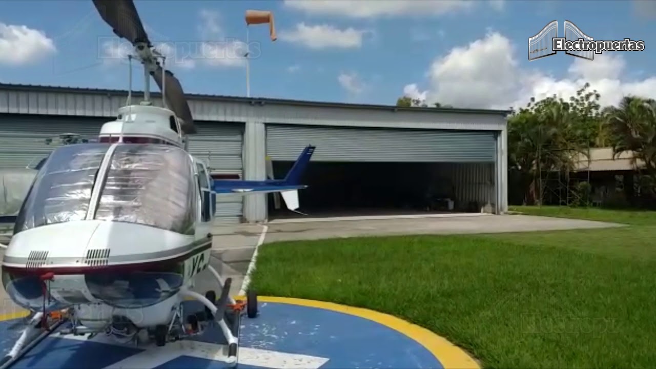 ACCESO PARA HANGAR | ELECTROPUERTAS