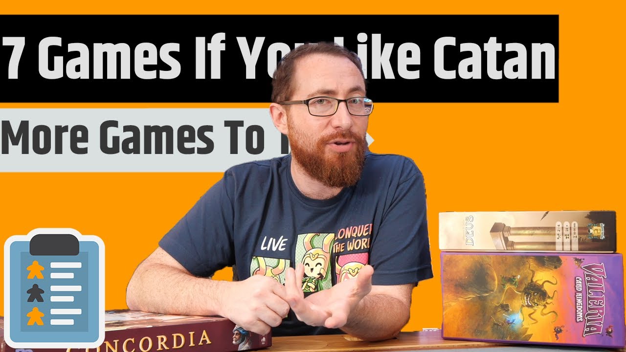 7 Games To Try If You like Catan