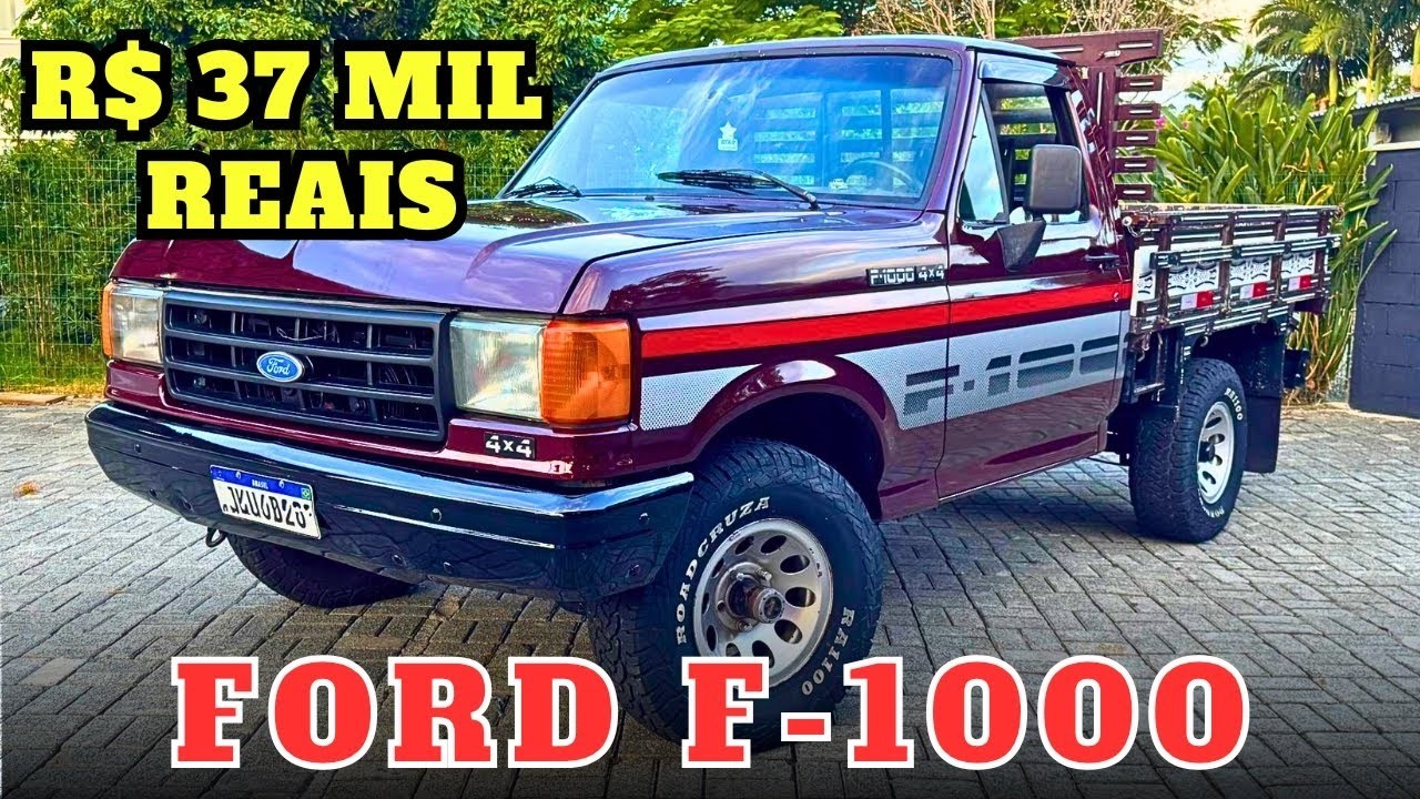 FORD F1000 À VENDA POR APENAS DE 37 MIL REAIS
