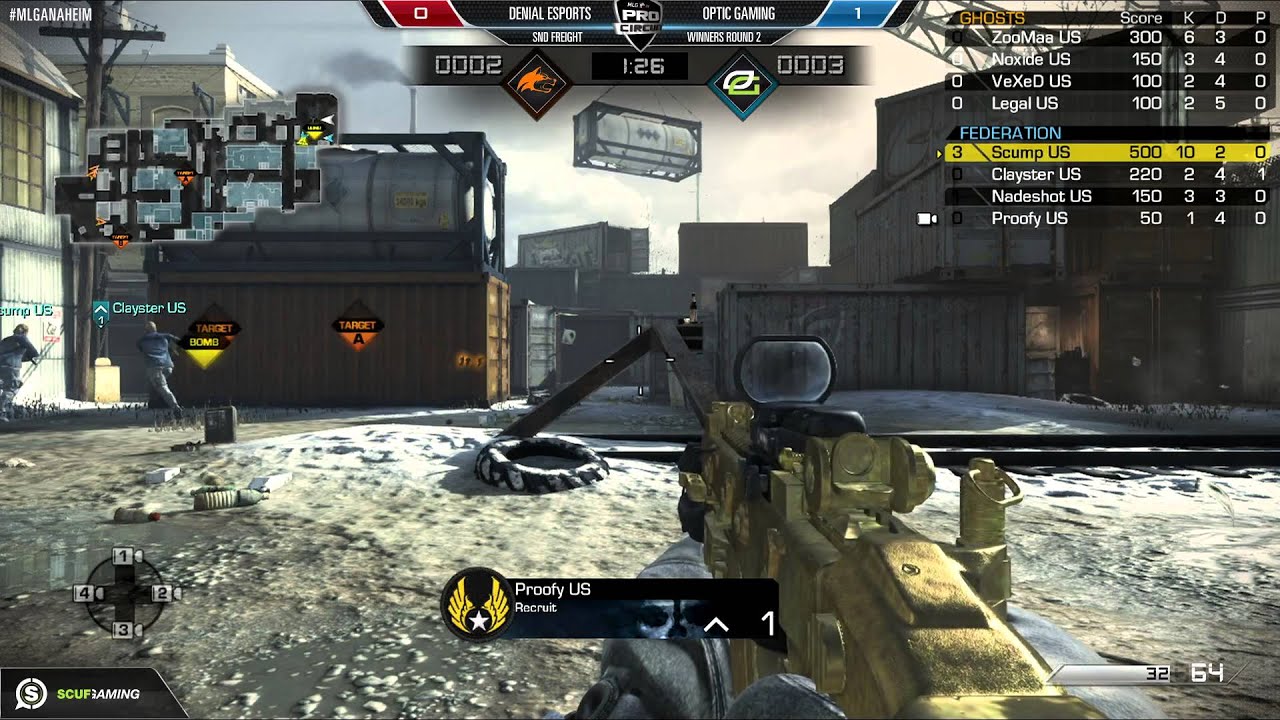 Denial eSports vs OpTic Gaming - Game 2 - WR2 - #MLGAnaheim