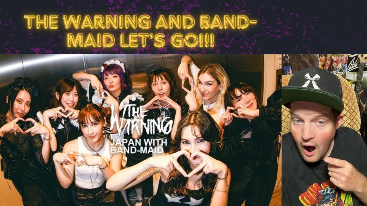 The Fam Jay Crew Reacts To Our first time in Japan with Band-Maid - The Warning Vlog