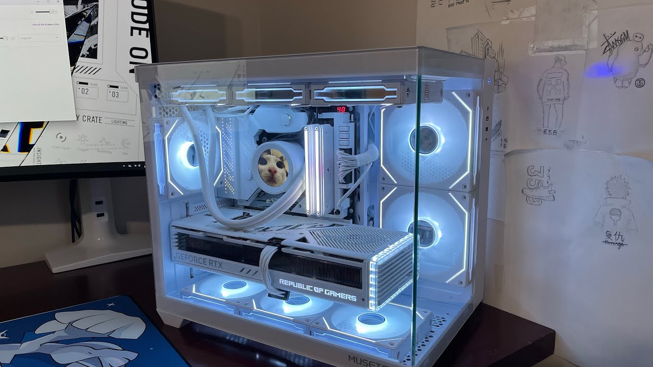 Building My DREAM Gaming Pc l white aesthetic, RTX4080 Super, i9-13900k, Musetex Y6 ($3500)