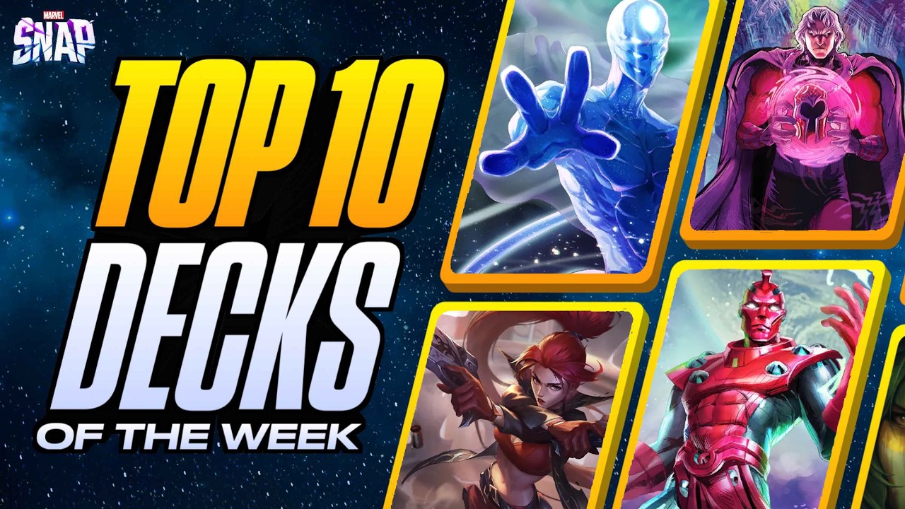 TOP 10 BEST DECKS IN MARVEL SNAP | Weekly Marvel Snap Meta Report #202