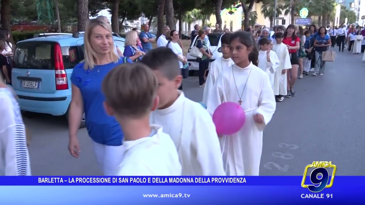 Barletta - La processione di San Paolo e della Madonna della provvidenza