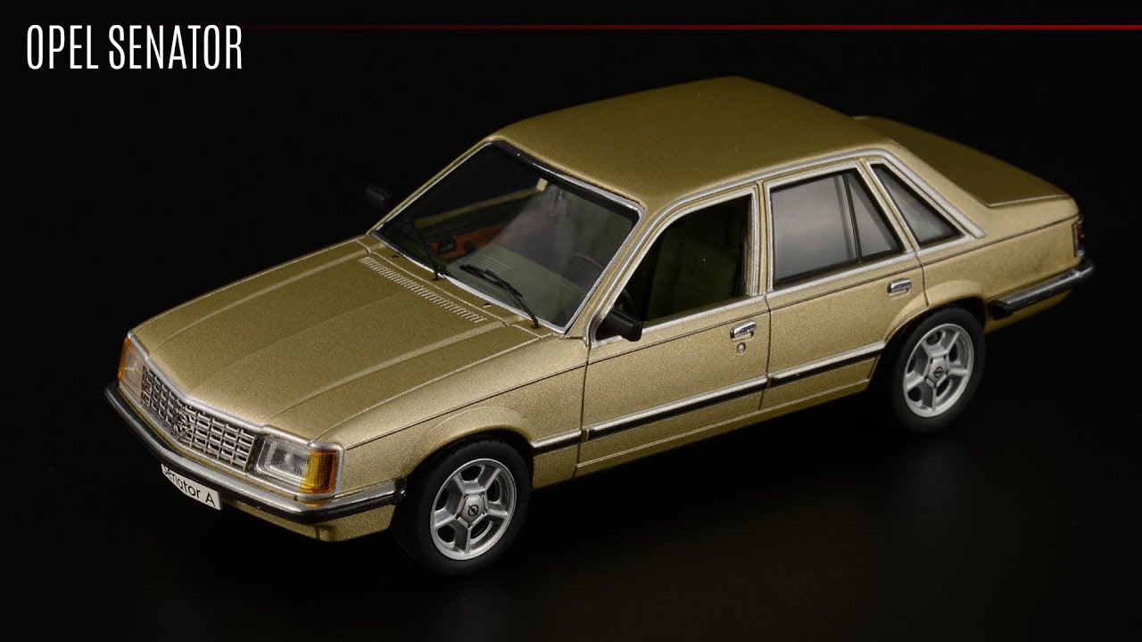 Самый лучший Опель: Opel Senator • Schuco • Opel Car Collection • Дилерская масштабная модель 1:43