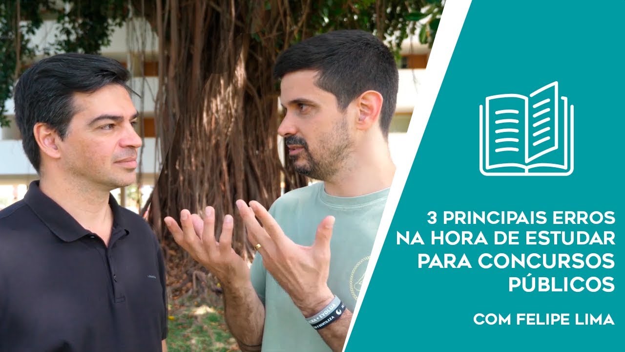 3 principais erros na hora de estudar para concurso público