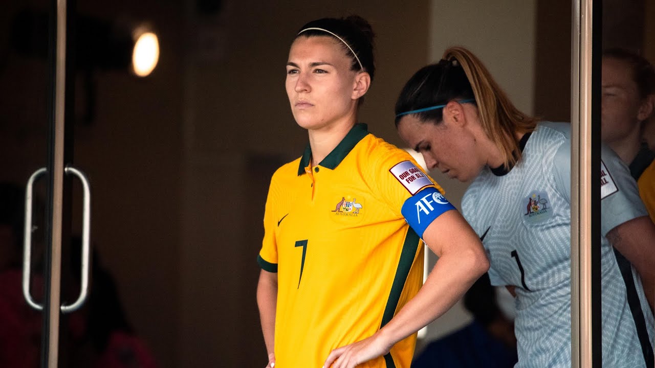 Steph Catley reaches 100 international caps for the CommBank Matildas