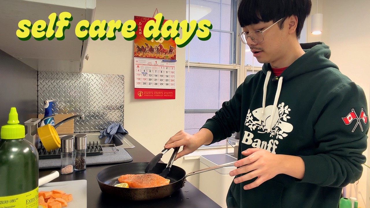 a funemployed week in my life | self care days