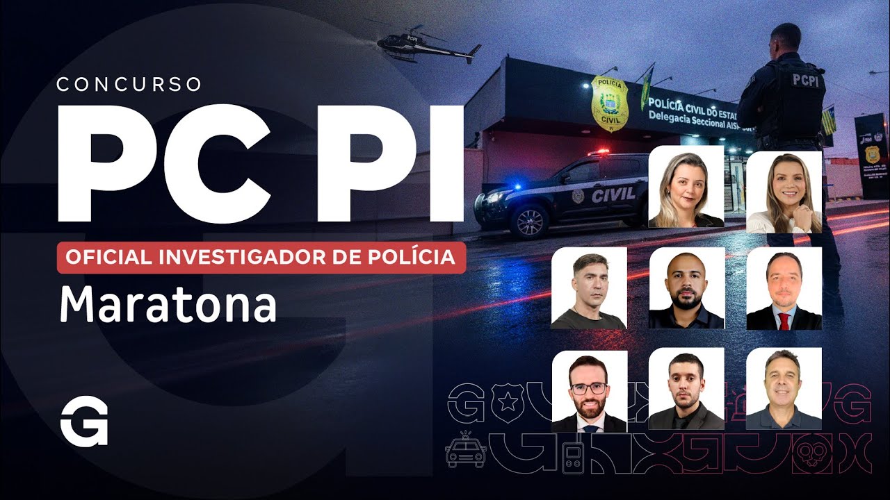 Concurso PC PI: Maratona de Conhecimentos Espec&iacute;ficos