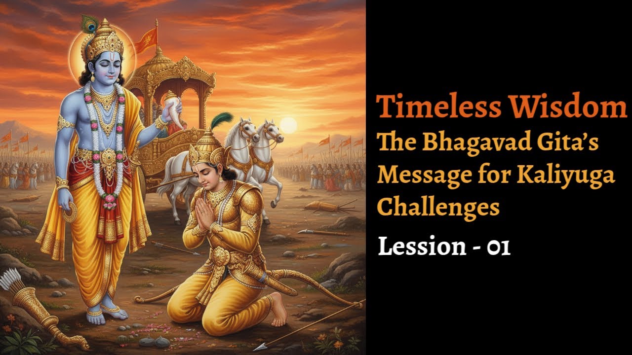 The Bhagavad Gita&rsquo;s Message for Kaliyuga Challenges #bhagvadgita #krishna #mahabharat