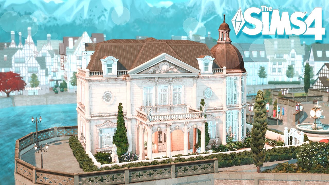 Historical German villa / The Sims 4 speed build