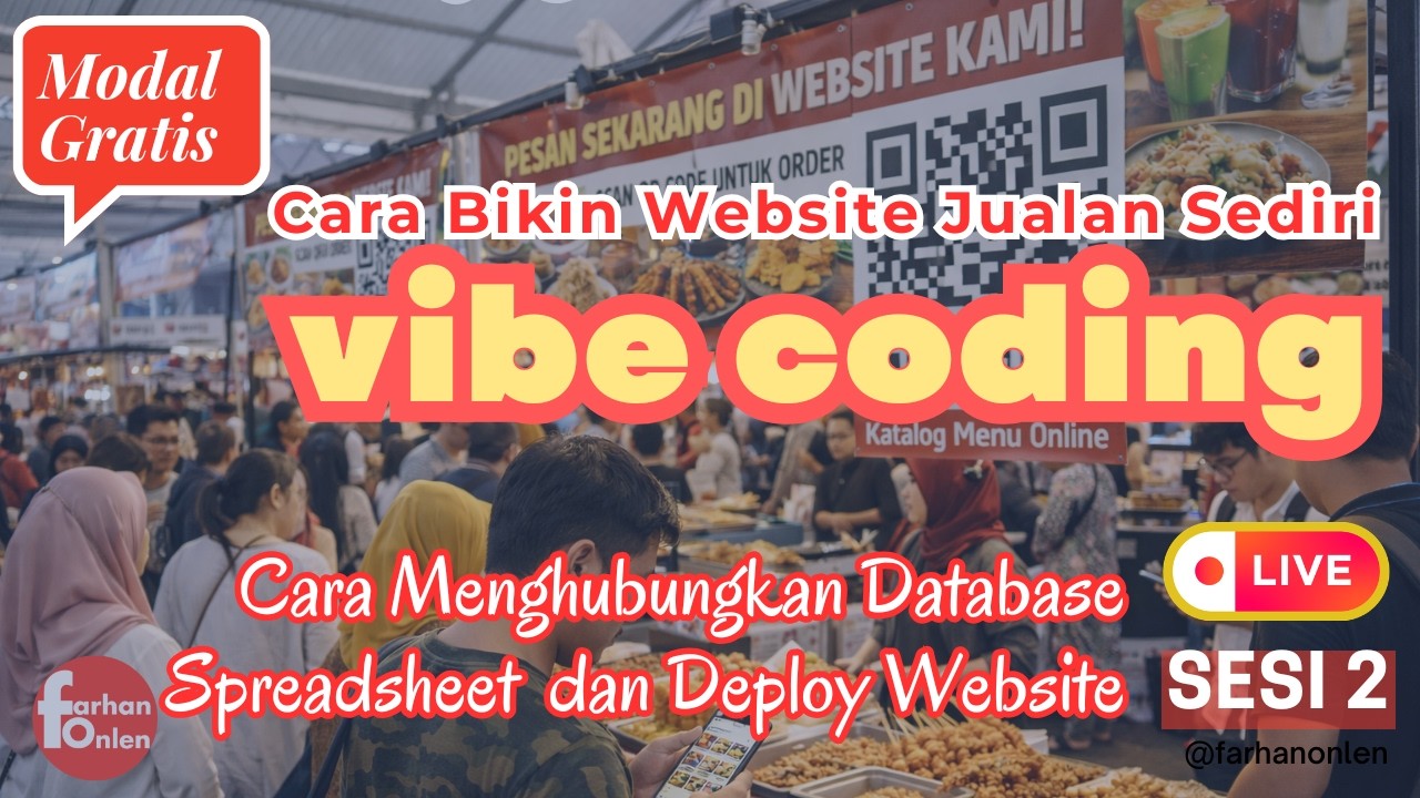 Live - Ng- Vibe Coding Bulan Puasa Sesi 2 : Membuat Website Jualan