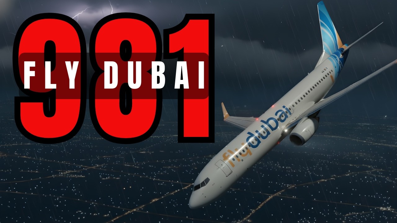Zweiter Landeversuch Flydubai 981 Unfall | Stundenlanger Kampf