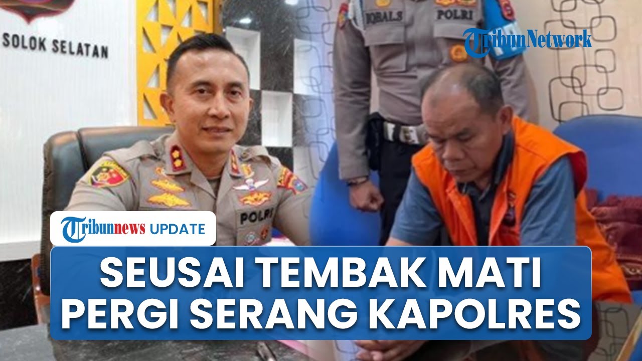Bukan Kabur, Terungkap AKP Dadang Pergi Satroni & Tembaki Rumah Kapolres seusai Tembak Mati AKP Ulil