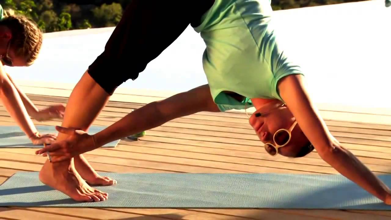 yoga workout funny smoking yoga