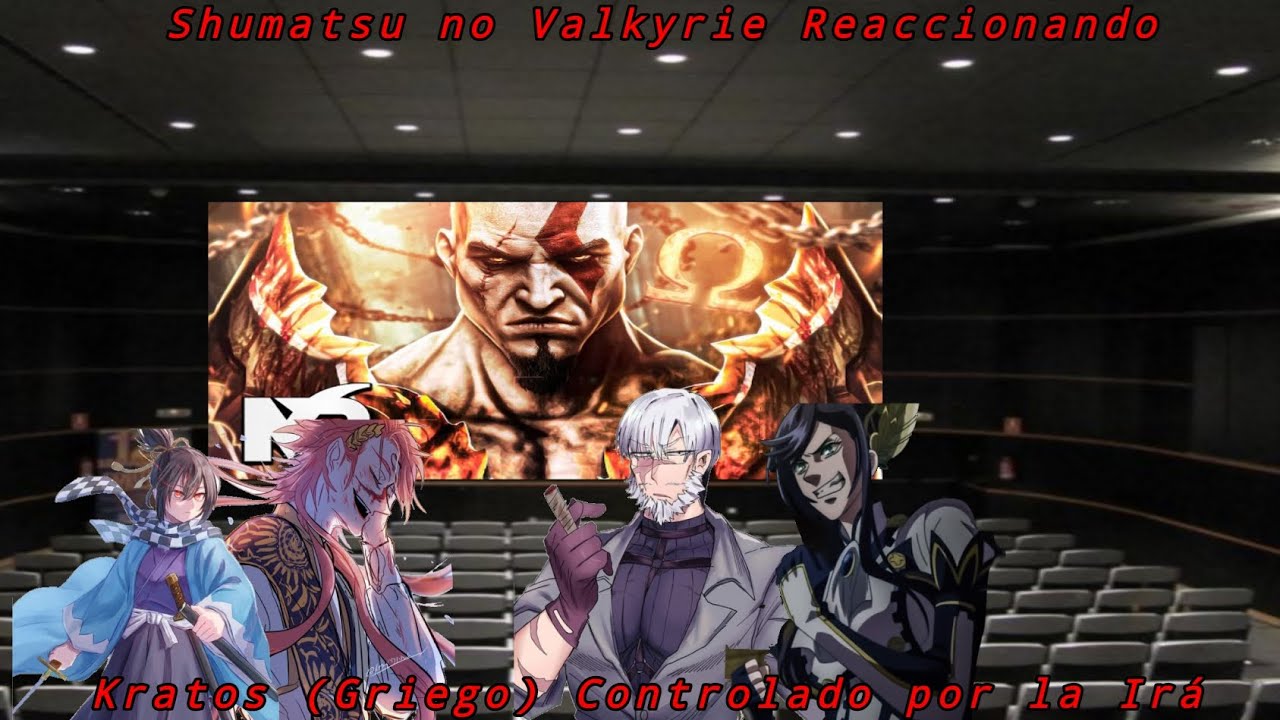 Shuumatsu no Valkyrie Reaccionando a Kratos Controlado por la Irá  (vídeo sencillo)