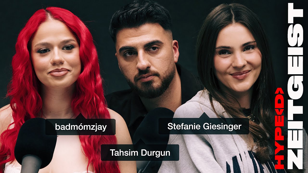 Stefanie Giesinger, Tahsim Durgun & badm&oacute;mzjay &uuml;ber St&auml;rken/Schw&auml;chen &ndash; ZEITGEIST #9 mit Aria Nejati