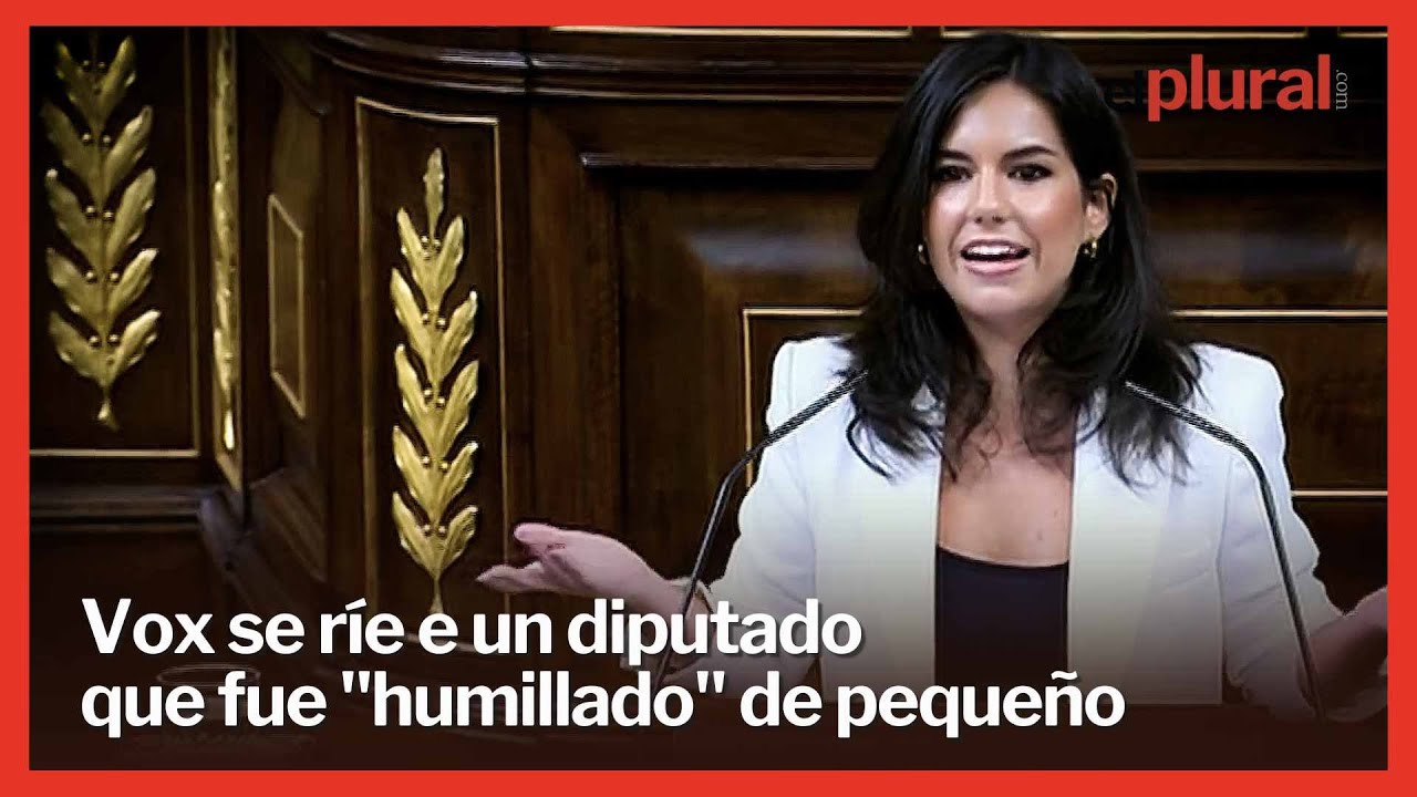 La portavoz de Vox se burla de un diputado Aragon&eacute;s al que humillaban de peque&ntilde;o