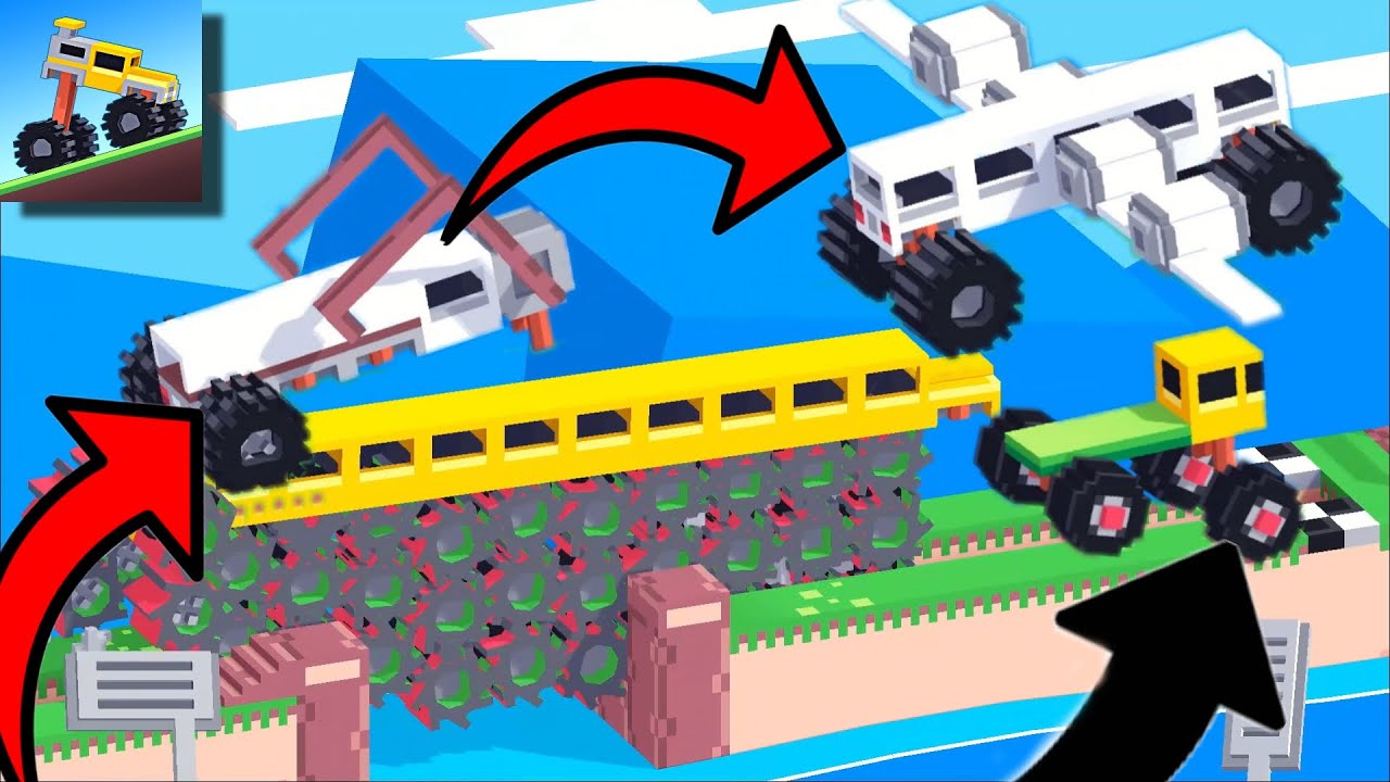 Fancade  Drive Mad   All Lavels Gameplay Walkthrough Android, iOS, Part 89 DF89