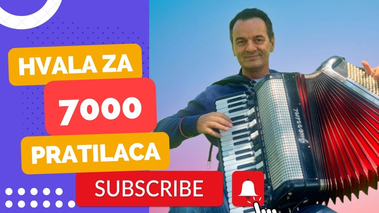HVALA ZA 7000 PRATILACA.