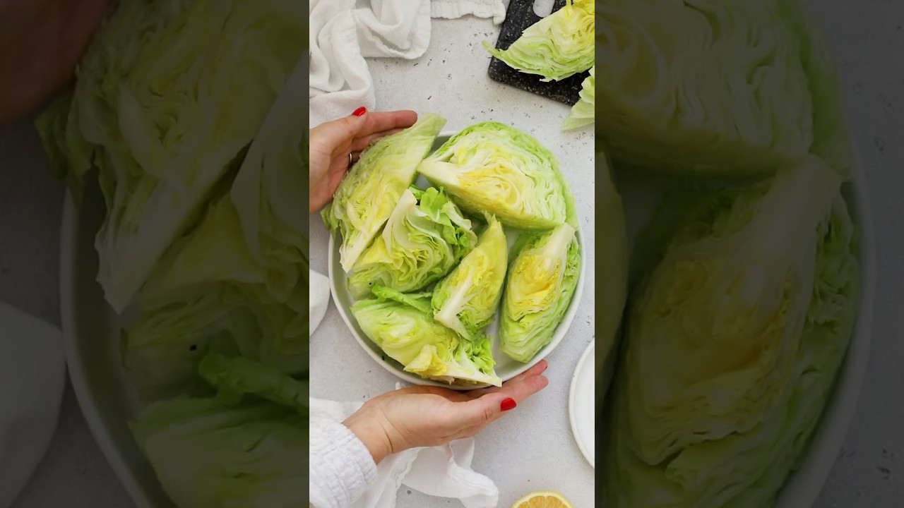 How To Wash And Cut Lettuce For Wedge Salad