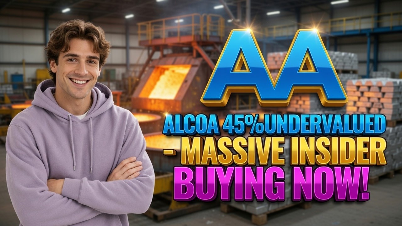 Alcoa 45% Undervalued &ndash; Massive Insider Buying Now! AA Stock Analysis