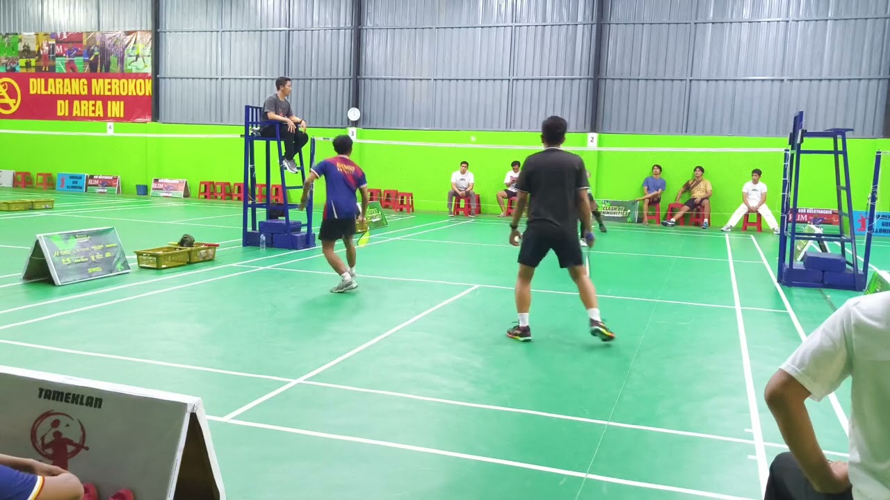 PEREBUTAN JUARA 3 & 4 | TURNAMEN BULUTANGKIS BROSIST VS PB SETIA