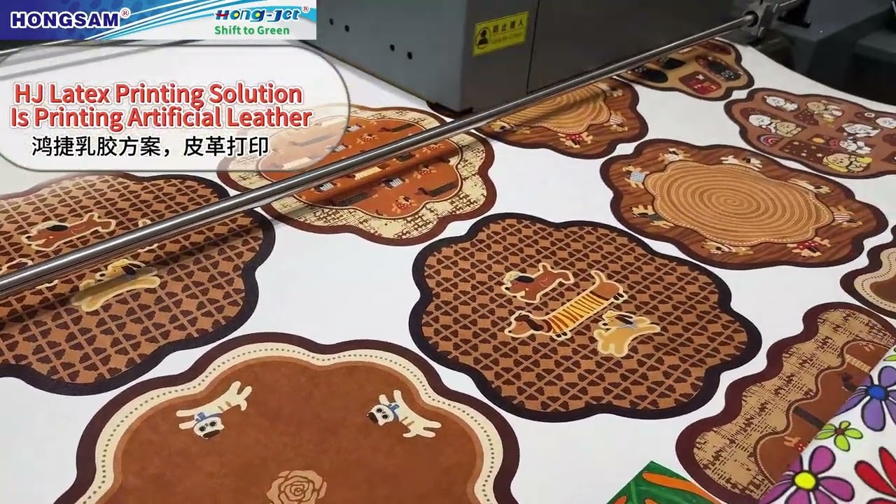 Eco-friendly Water-based Digital Leather Printer, Latex Leather Printing Solution