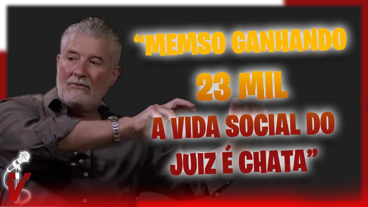 JUIZ CONTA QUE MESMO TENDO UM SAL&Aacute;RIO DE 23 MIL A VIDA SOCIAL &Eacute; CHATA, N&Atilde;O COMPENSA!