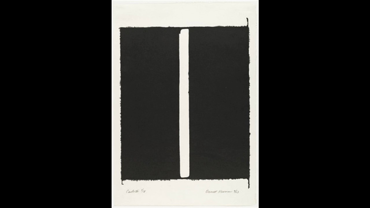 藝苑掇英 Barnett Newman B 巴內特·紐曼 (1905-1970) Color Field  Post-Painterly Abstraction American