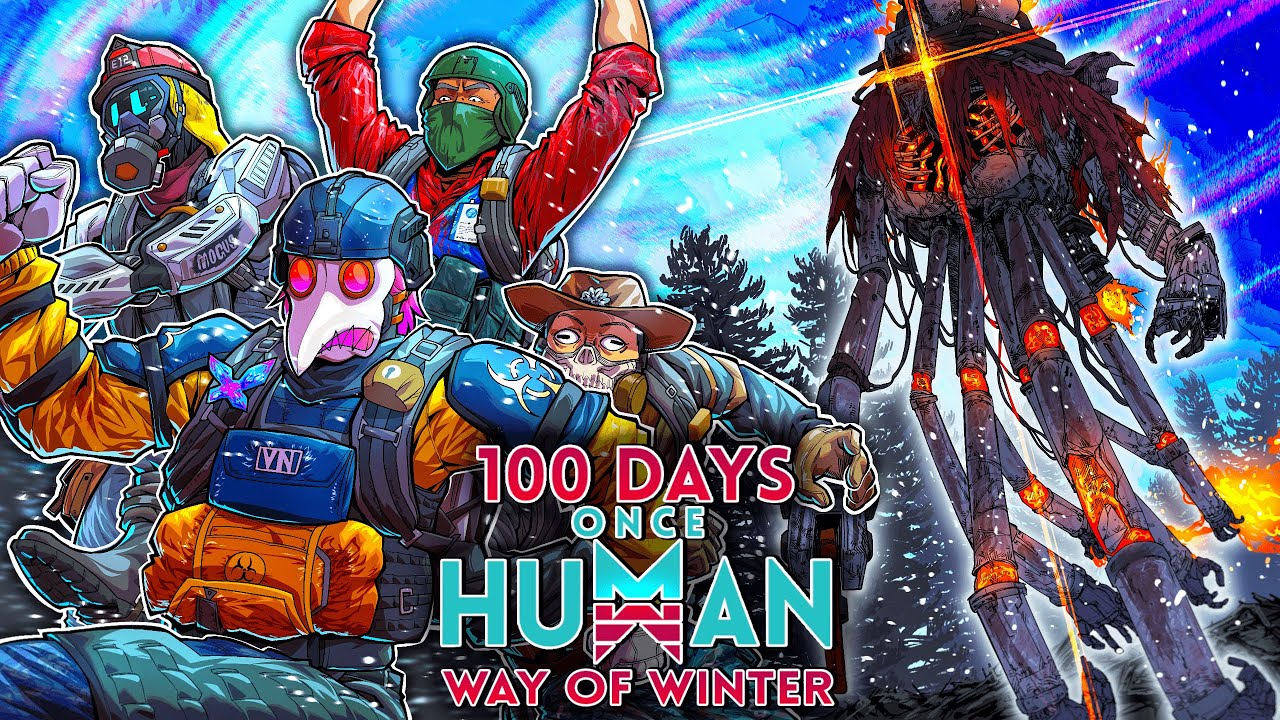I Spent 100 Days in Once Human on the NEW Way Of Winter Update!... Here's What Happened!
