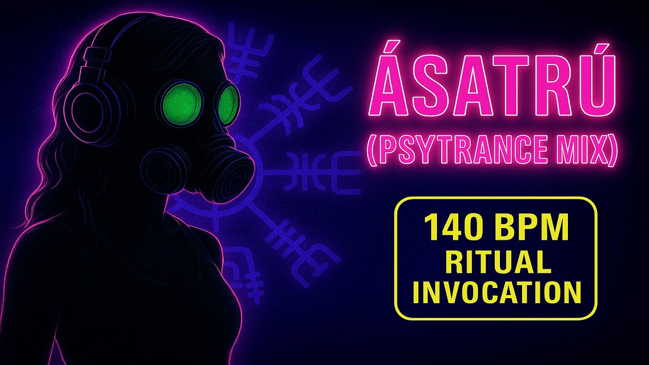 &Aacute;satr&uacute; (Psytrance Mix) 🔥 KD BZH | 140 BPM Ritual Invocation