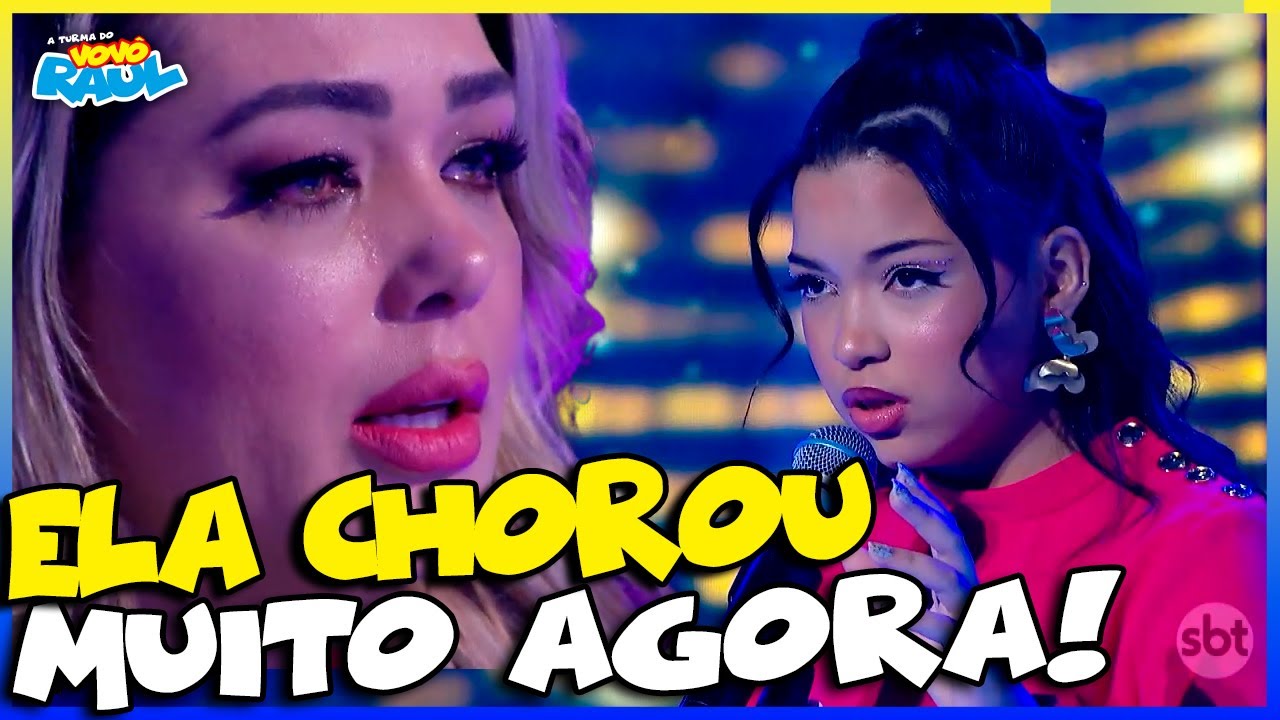 IZA VICT&Oacute;RIA DEIXA TANIA MARA AOS PRANTOS EM APRESENTA&Ccedil;&Atilde;O NO SHADOW BRASIL  JOVENS TALENTOS