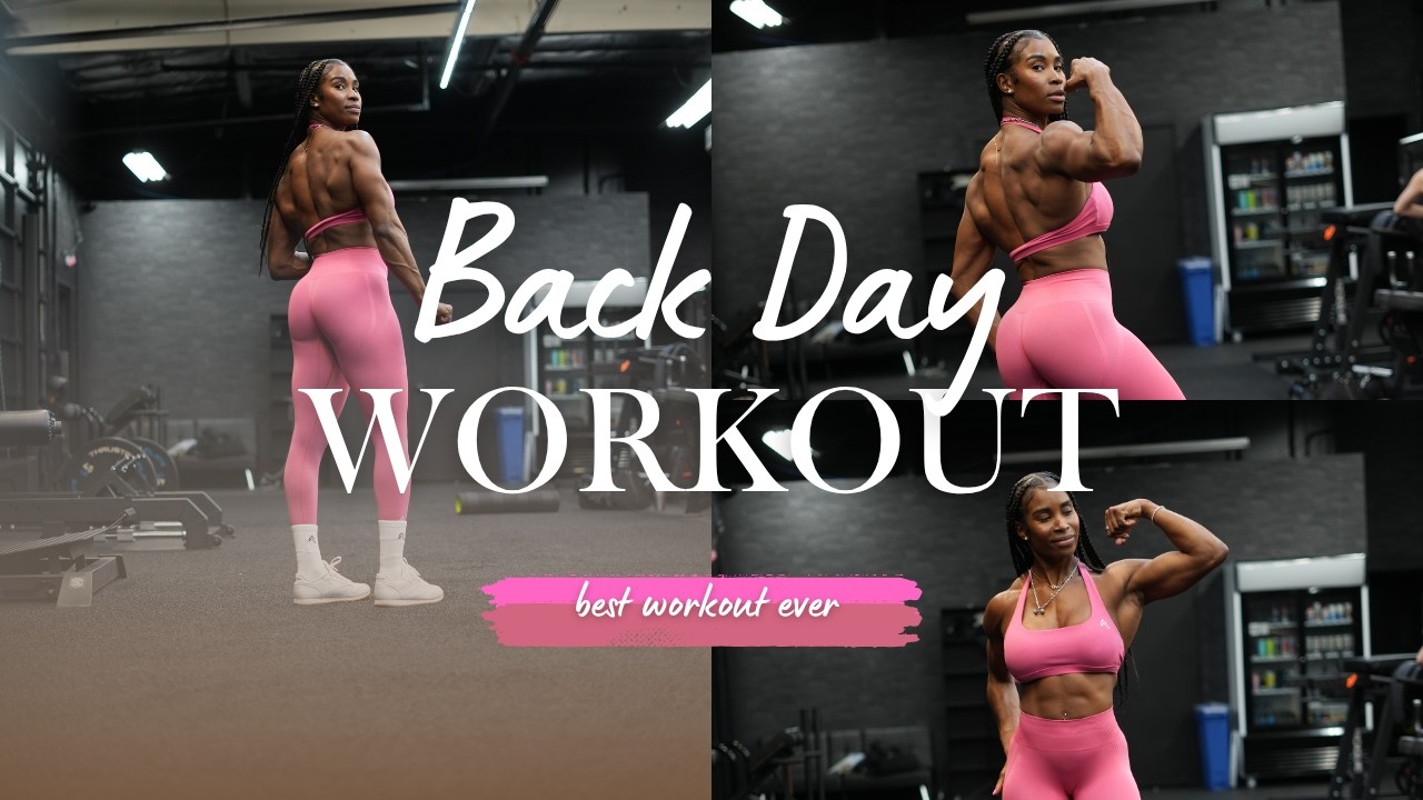 BACK DAY WORKOUT| how to stay consistent, speaking facts